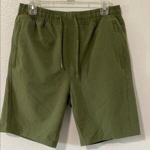 R.O.W Olive Green Men's Shorts